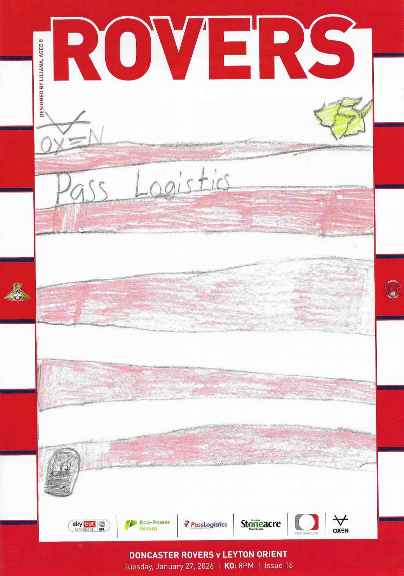DONCASTER ROVERS v LEYTON ORIENT 2025/26